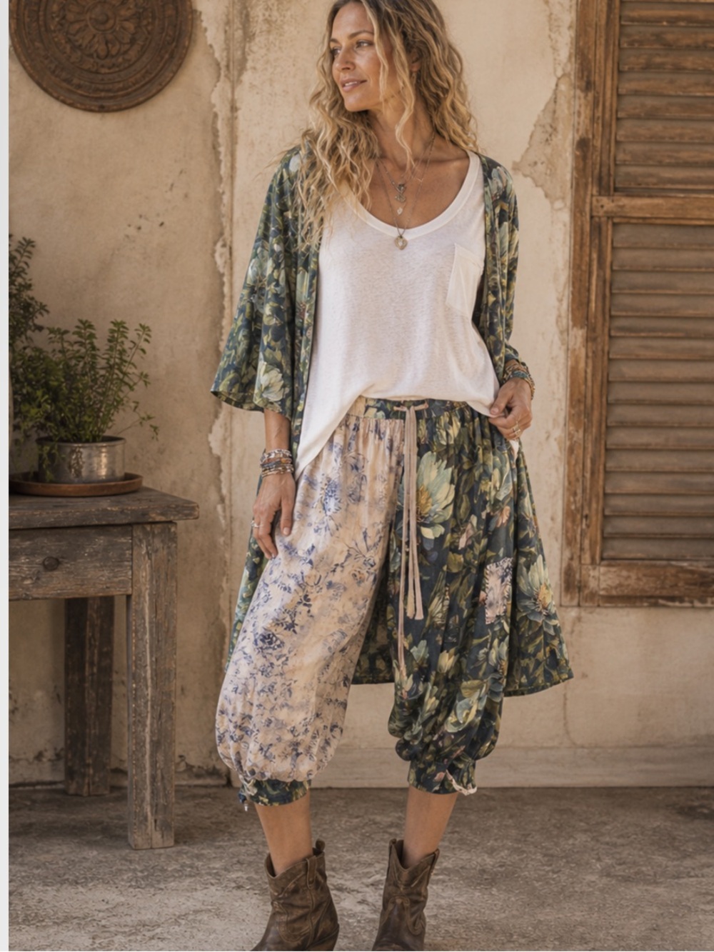 Jaded Gypsy Clothing Petal Whispers Bloomers Sky Blue One Size